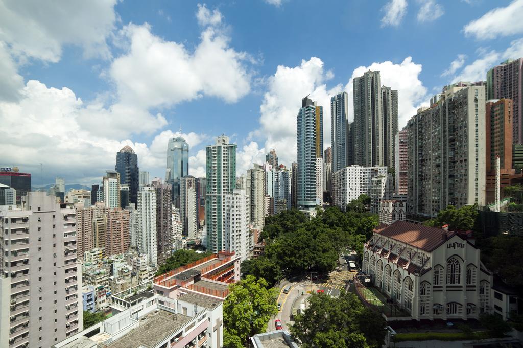 Mier Serviced Apartments Hongkong Exteriör bild