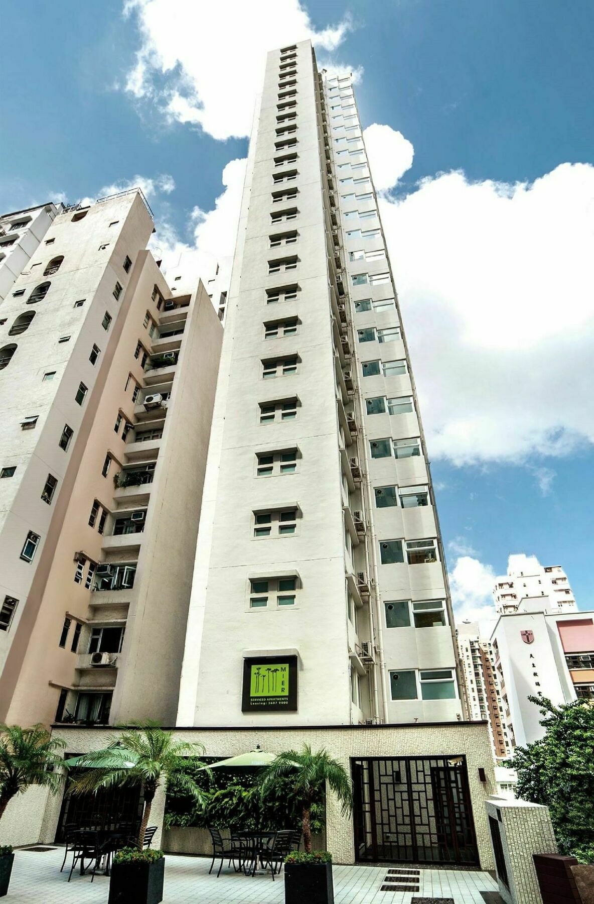 Mier Serviced Apartments Hongkong Exteriör bild